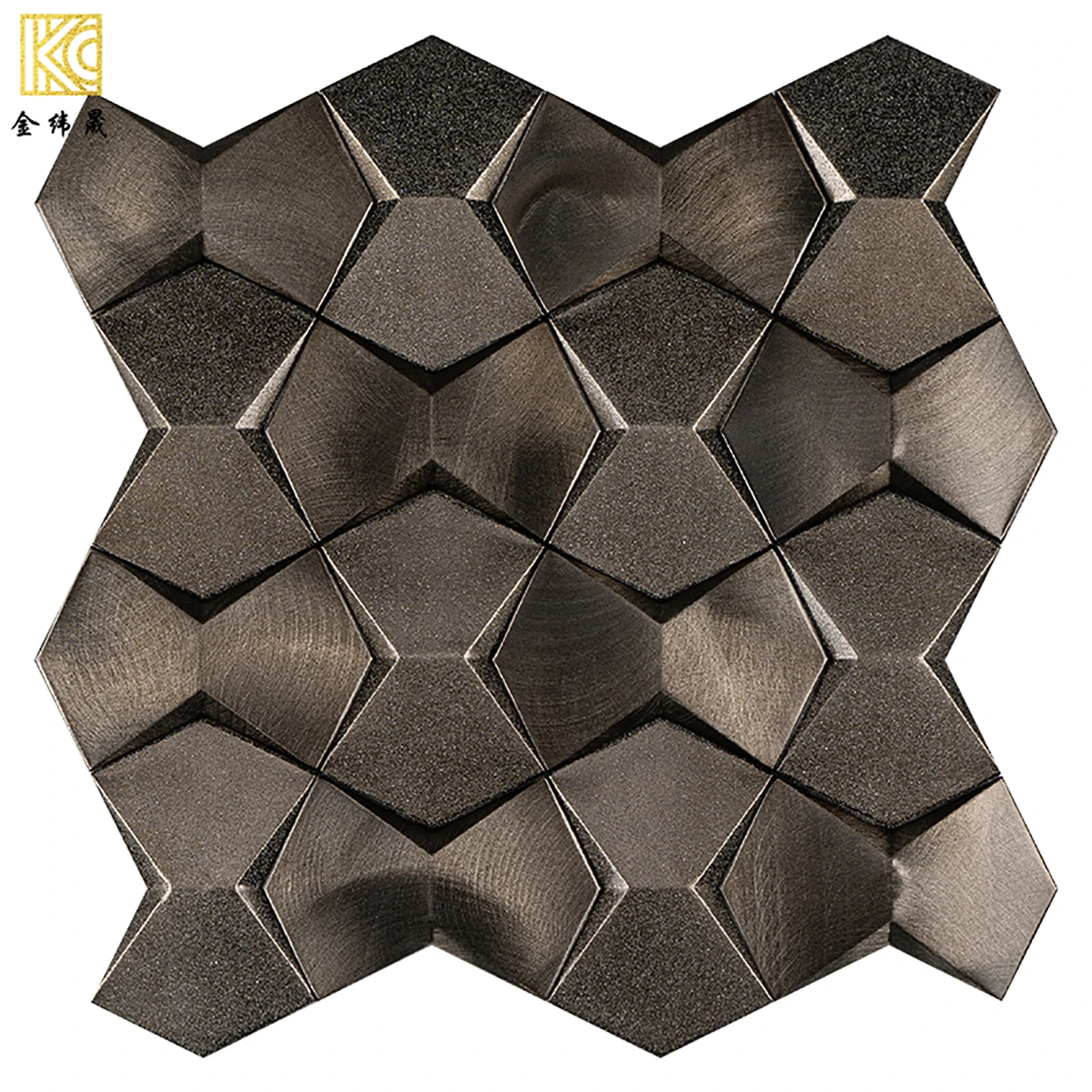 Concave-convex Metal Aluminum Mosaic Wall Tile Three-dimensional Stainless Steel KTV Cafe Bar Bathroom Background Wall 
Concave-convex Metal Aluminum Mosaic Wall Tile Three-dimensional Stainless Steel KTV Cafe Bar Bathroom Background Wall