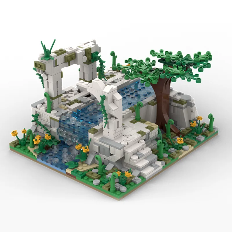 891pcs Moc Medieval Ancient Ruins Modular Castle Model Building Blocks DIY Creative Assembly Bricks Toys Kids Christmas Gift
891pcs Moc Medieval Ancient Ruins Modular Castle Model Building Blocks DIY Creative Assembly Bricks Toys Kids Christmas Gift