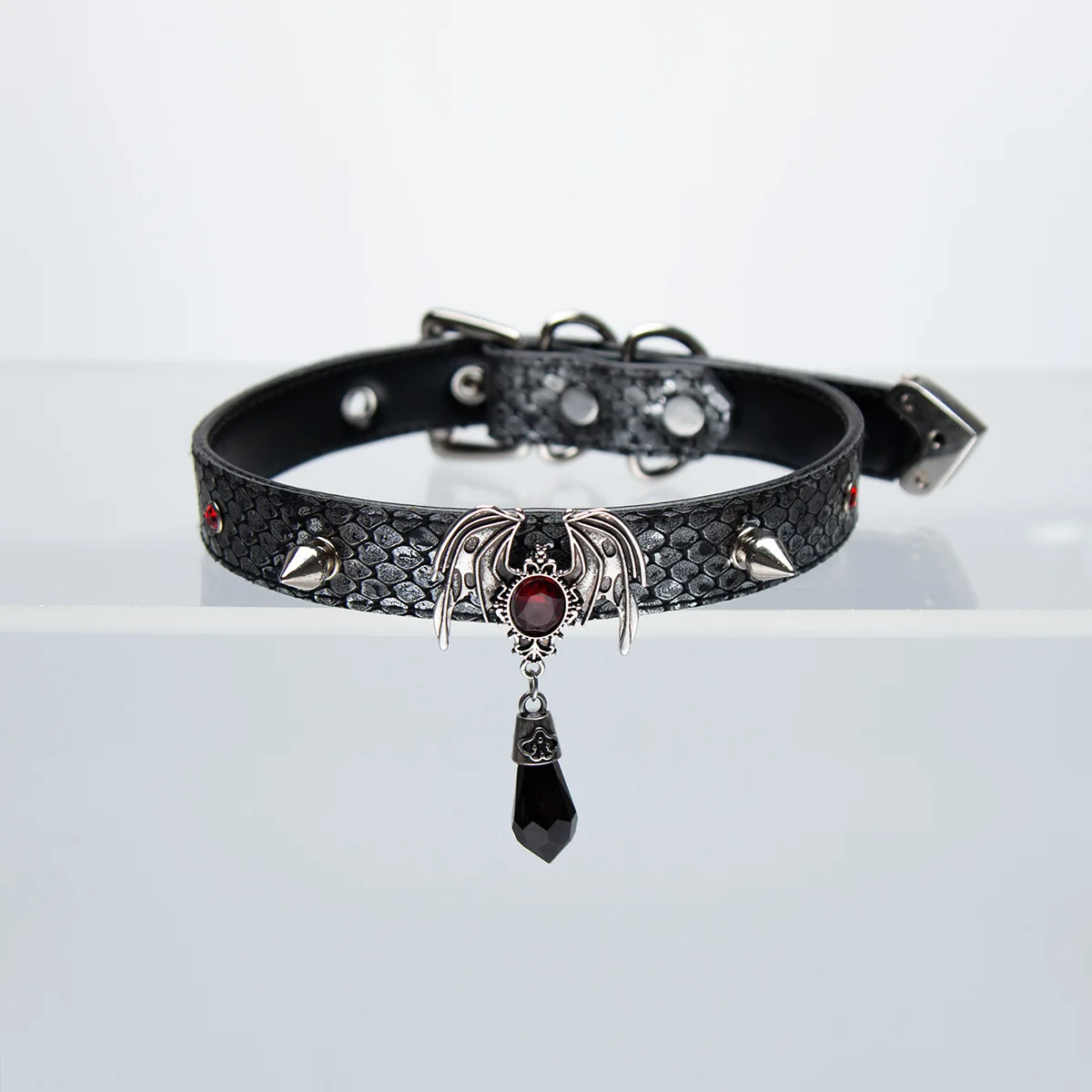 Cat Dog Choker Gothic Punk Dark Collar Microfiber Leather Soft and Comfortable Black Cosplay for Adult Cat Pet Products
Cat Dog Choker Gothic Punk Dark Collar Microfiber Leather Soft and Comfortable Black Cosplay for Adult Cat Pet Products