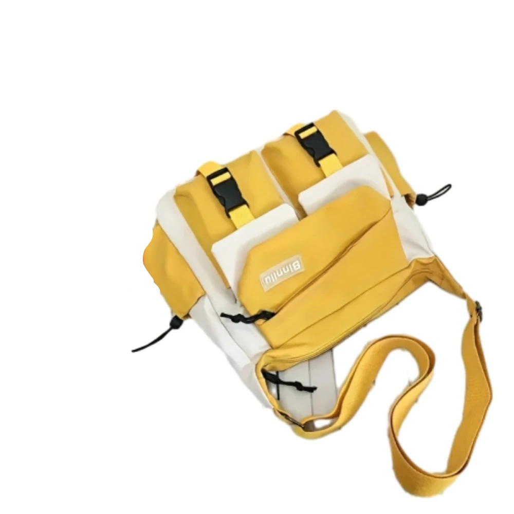 Cool Large Capacity Men Crossbody Bag Square Harajuku Casual Messenger Bag with Badges Japanese Style Nylon Postman Bag Outdoor
Cool Large Capacity Men Crossbody Bag Square Harajuku Casual Messenger Bag with Badges Japanese Style Nylon Postman Bag Outdoor