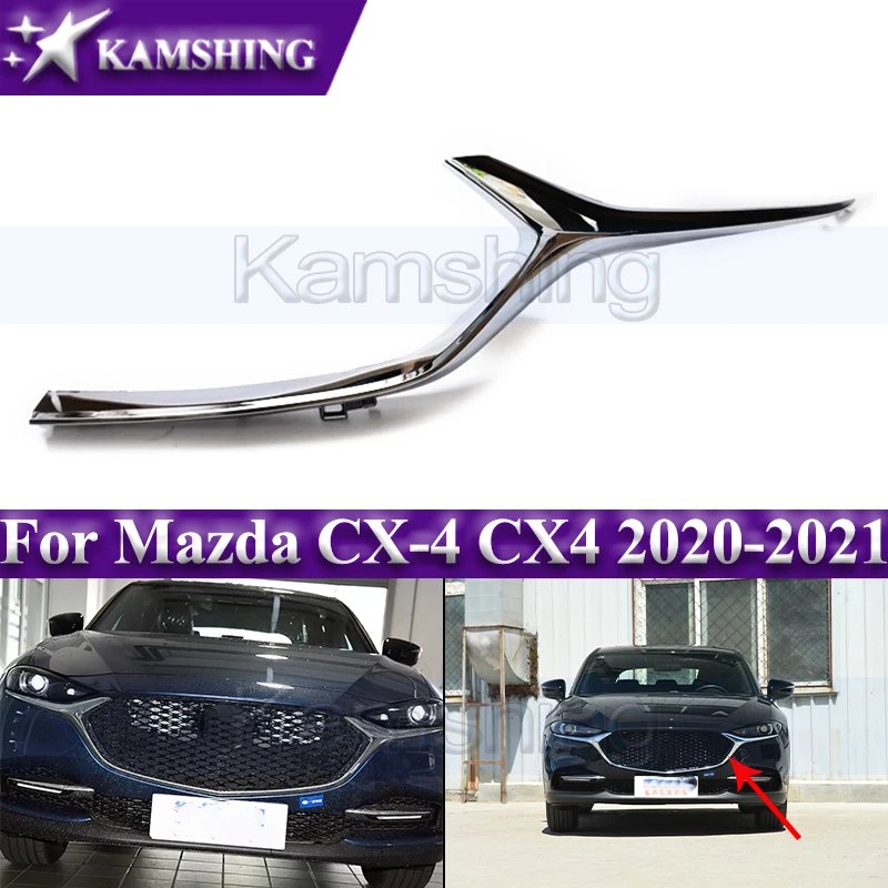 Kamshing Car Front Bumper Grille Trim Strip For Mazda CX-4 CX4 2020-2021 Front Bumper Cover Decorative Strip
Kamshing Car Front Bumper Grille Trim Strip For Mazda CX-4 CX4 2020-2021 Front Bumper Cover Decorative Strip