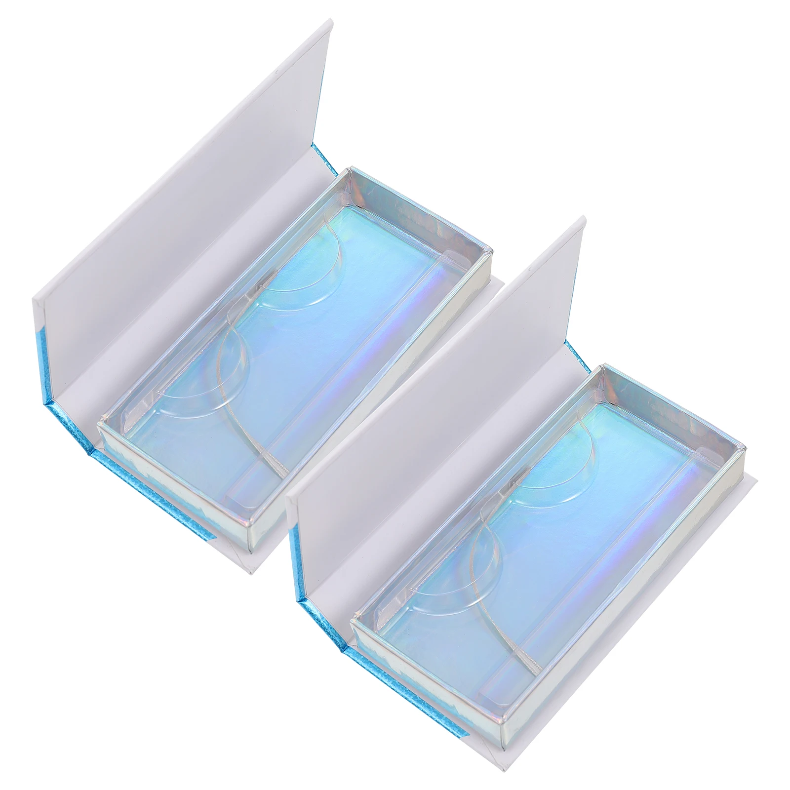 2Pcs False Eyelash Holder Box Elegant Practical Large Capacity Easy Open Portable Storage Case Makeup Container
2Pcs False Eyelash Holder Box Elegant Practical Large Capacity Easy Open Portable Storage Case Makeup Container