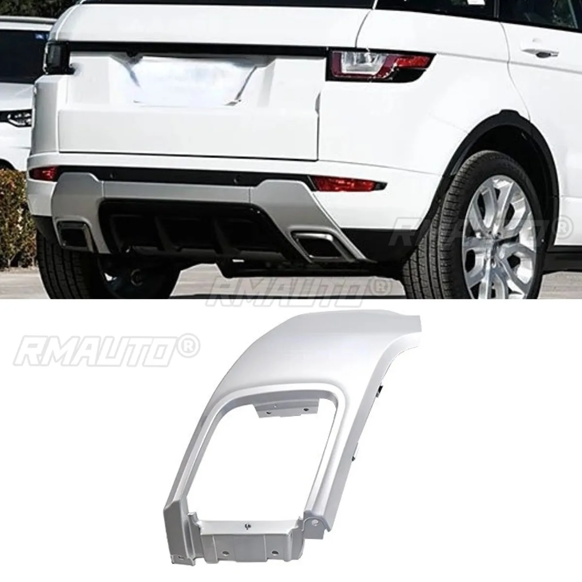 For Range Rover Evoque Prestige Dynamic 2012-2018 Tail Throat Decorative Trim Panel Tailpipe Frame Decoration LR028087 LR028089
For Range Rover Evoque Prestige Dynamic 2012-2018 Tail Throat Decorative Trim Panel Tailpipe Frame Decoration LR028087 LR028089