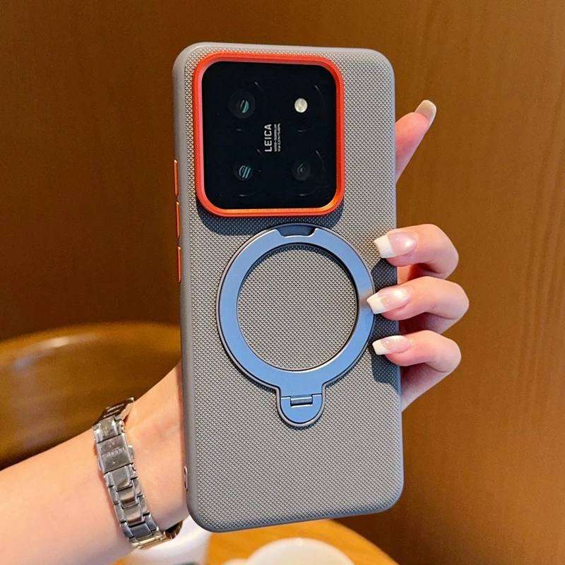 For Xiaomi14,Xiaomi14 Pro,Xiaomi15,Xiaomi15 Pro Case ELVEV Magnetic Luxury PU Leather Rotatable Ring Stand Phone Cover
For Xiaomi14,Xiaomi14 Pro,Xiaomi15,Xiaomi15 Pro Case ELVEV Magnetic Luxury PU Leather Rotatable Ring Stand Phone Cover