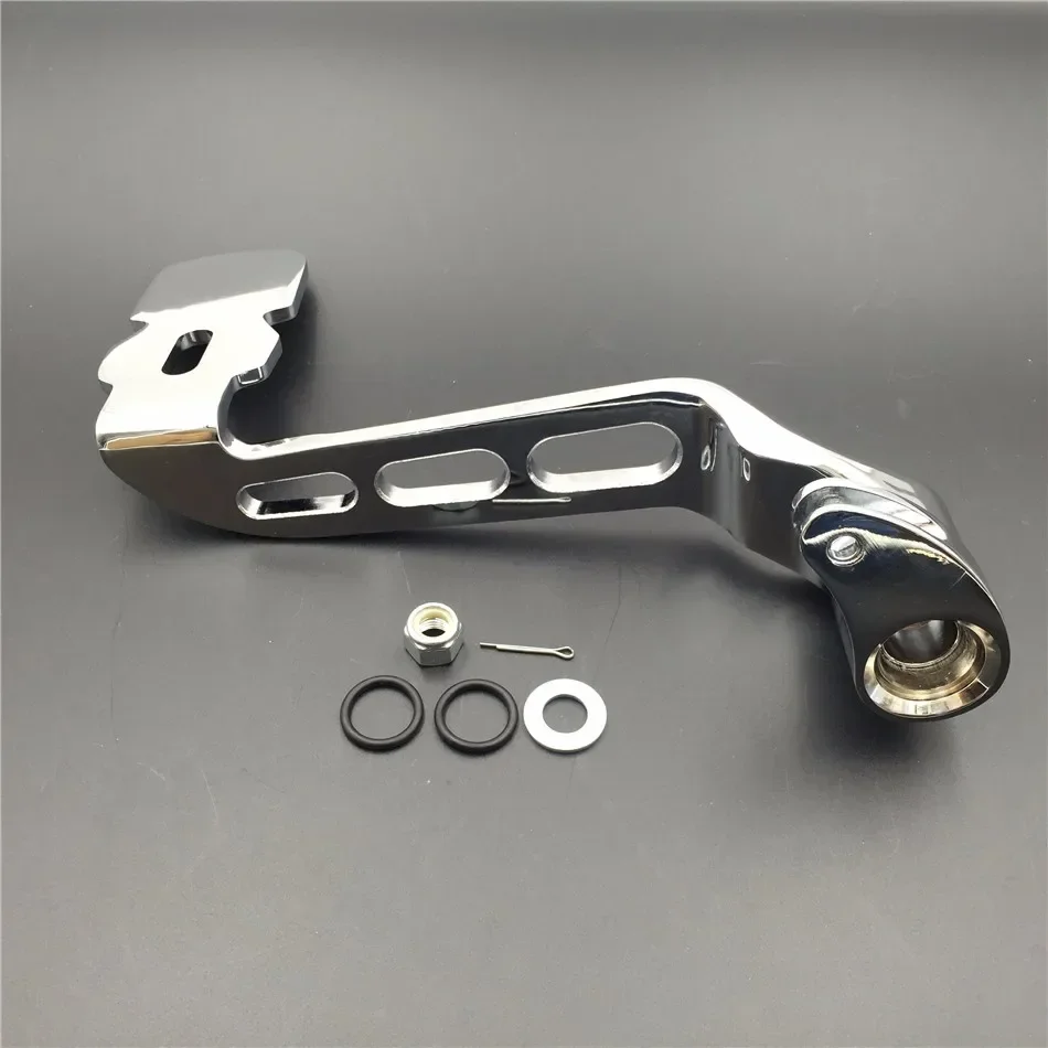 Aftermarket Motorcycle Parts CHROMED Billet Rear Brake Pedal Foot Lever Three-Hollow-Out for Harley Davidson Road King FLHR
Aftermarket Motorcycle Parts CHROMED Billet Rear Brake Pedal Foot Lever Three-Hollow-Out for Harley Davidson Road King FLHR