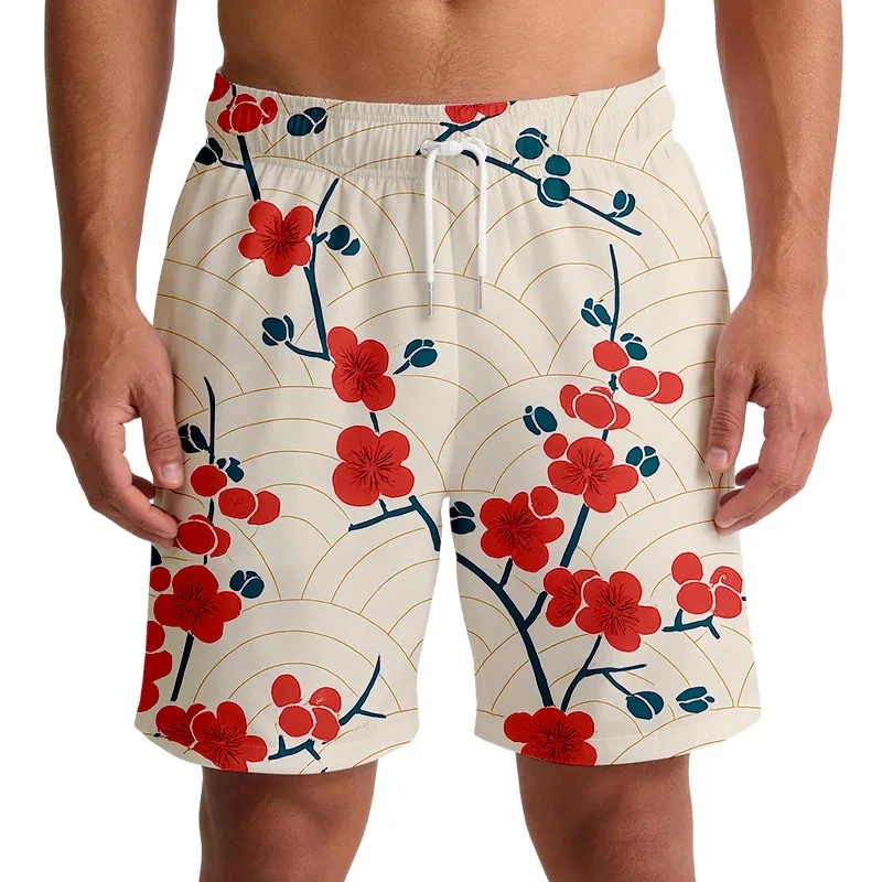 2026 Summer New Men's Shorts 3D Printed Sports Shorts Limited Edition Cherry Blossom Pattern Casual Street Style Loose Shorts
2026 Summer New Men's Shorts 3D Printed Sports Shorts Limited Edition Cherry Blossom Pattern Casual Street Style Loose Shorts