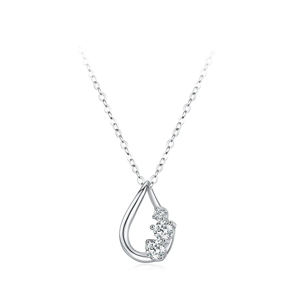 Apexelle Luxury Jewelry 925 Sterling Silver Necklaces For Women Waterdrop Shaped Pendant Inlaid Zircon Necklace Fine Jewelry
Apexelle Luxury Jewelry 925 Sterling Silver Necklaces For Women Waterdrop Shaped Pendant Inlaid Zircon Necklace Fine Jewelry