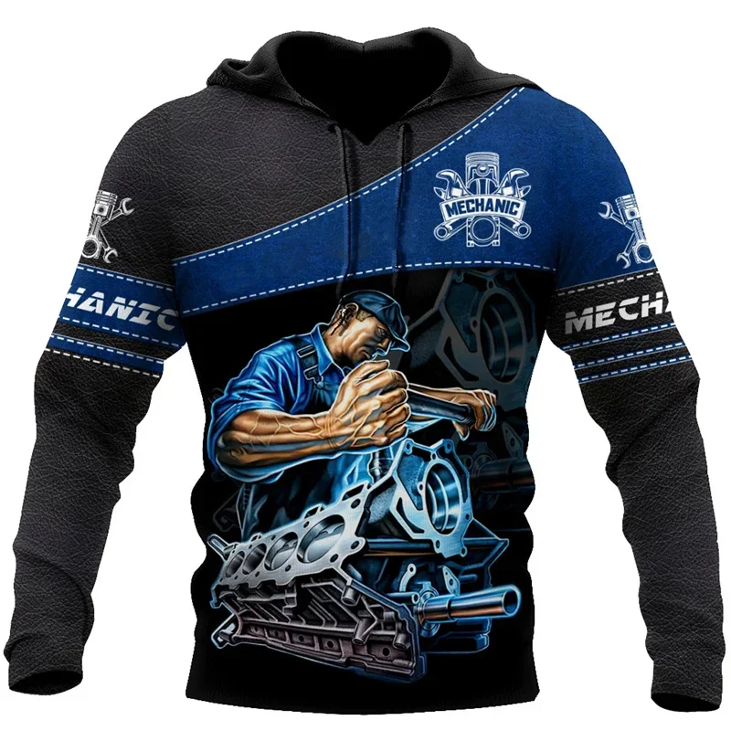 3D Printed Mechanic Hoodies For Men Tool Pattern Long Sleeve Streetwear Autumn Personality Tops Oversized Hooded Sweatshirts
3D Printed Mechanic Hoodies For Men Tool Pattern Long Sleeve Streetwear Autumn Personality Tops Oversized Hooded Sweatshirts