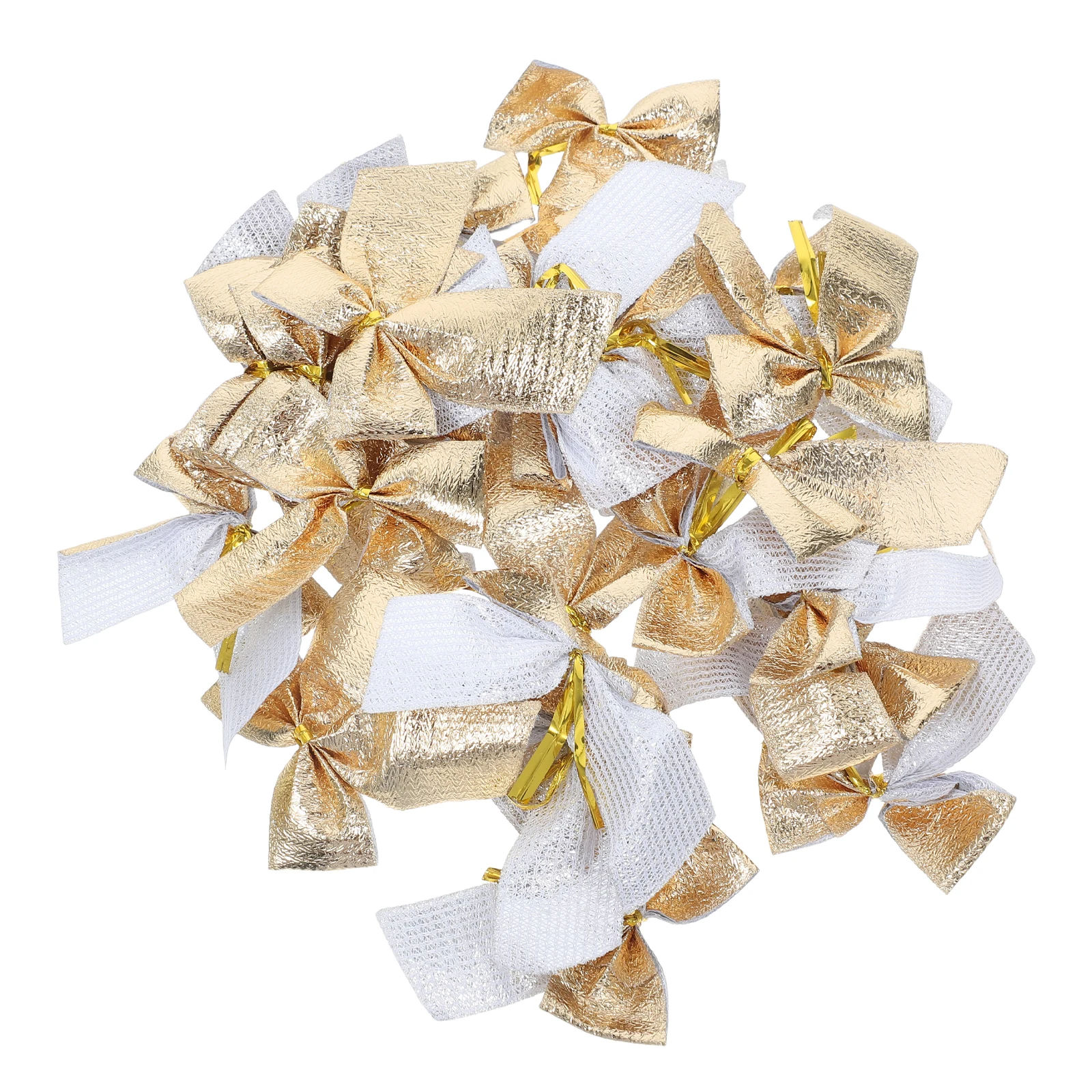 24 Pcs Christmas Ornament Bow Tree Ribbon Bows Accessories Decorative Small Golden
24 Pcs Christmas Ornament Bow Tree Ribbon Bows Accessories Decorative Small Golden