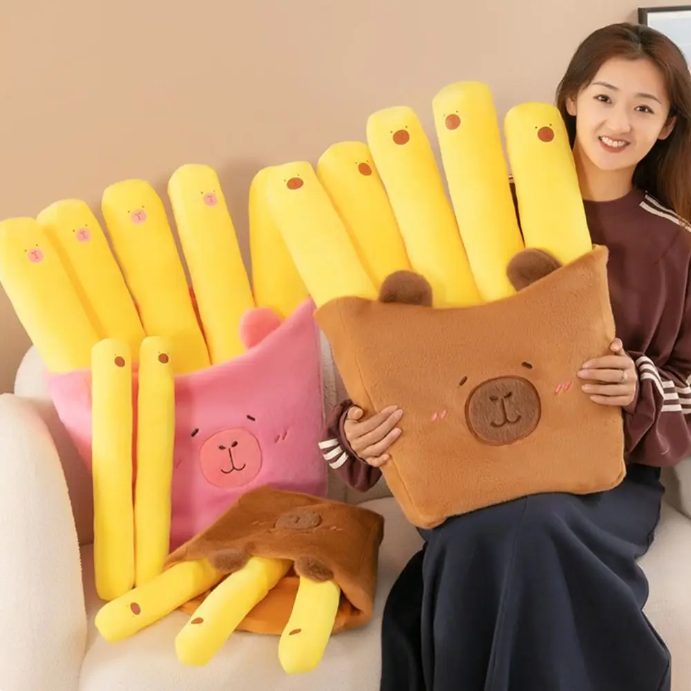 New French Fries Capybara Plush Pillow Fluffty Soft Capybara Stuffed Toys Gifts Simulation Food Plush Toys
New French Fries Capybara Plush Pillow Fluffty Soft Capybara Stuffed Toys Gifts Simulation Food Plush Toys