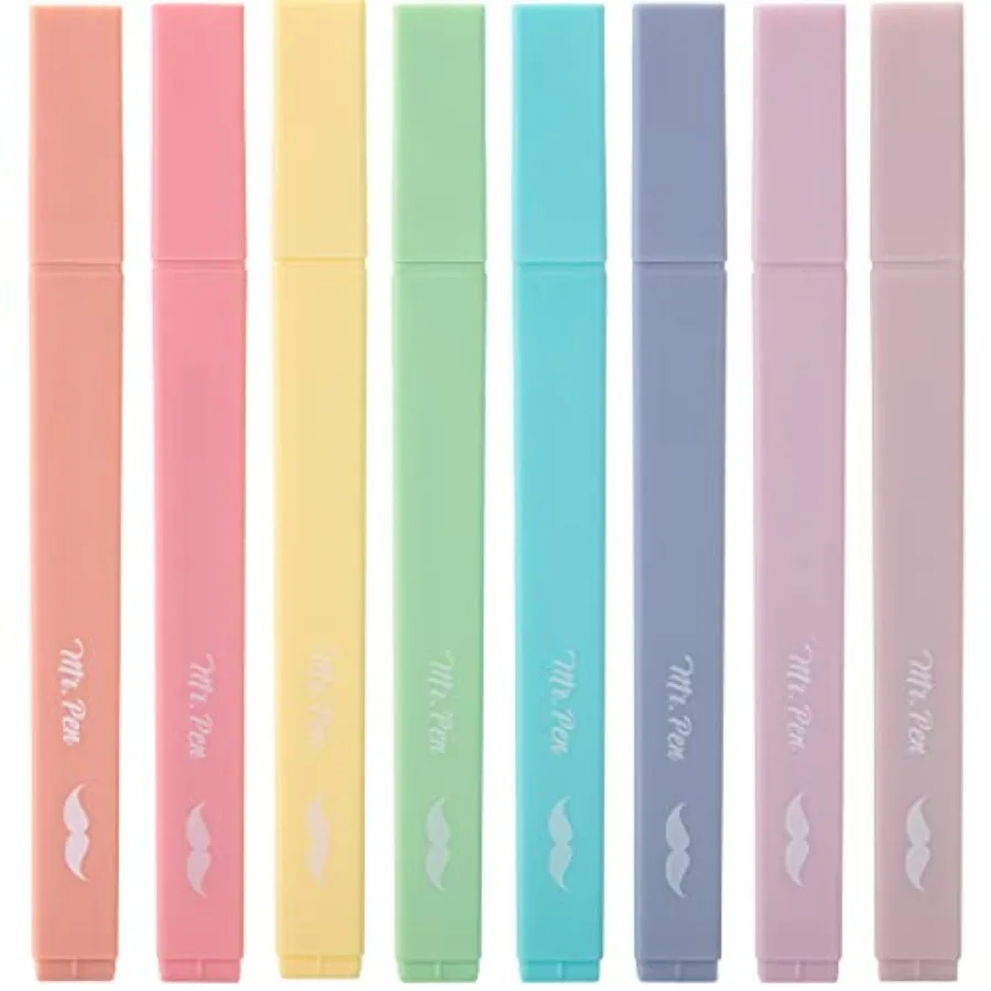 - Aesthetic Highlighters No Bleed, 8 Pack, Candy Colors Chisel Tip, Cute Highlighters Assorted Colors for Journaling, Highlight
- Aesthetic Highlighters No Bleed, 8 Pack, Candy Colors Chisel Tip, Cute Highlighters Assorted Colors for Journaling, Highlight