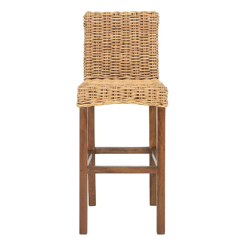 Honey Brown Wash Rattan Bar Stool 30in H Seat Kitchen Counter Height, Customized
Honey Brown Wash Rattan Bar Stool 30in H Seat Kitchen Counter Height, Customized