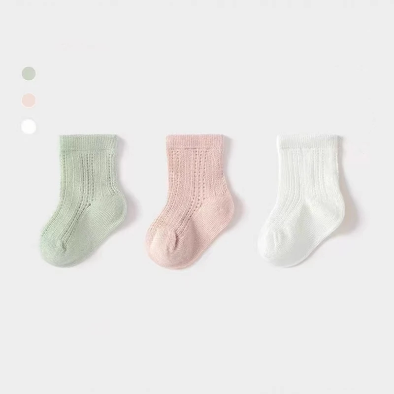 2Pair 0-8Month Newborn Baby Mesh Socks Solid Color Kids Mid-calf Sock Thin Breathable Baby Cotton Socks Summer Toddler Footwear
2Pair 0-8Month Newborn Baby Mesh Socks Solid Color Kids Mid-calf Sock Thin Breathable Baby Cotton Socks Summer Toddler Footwear