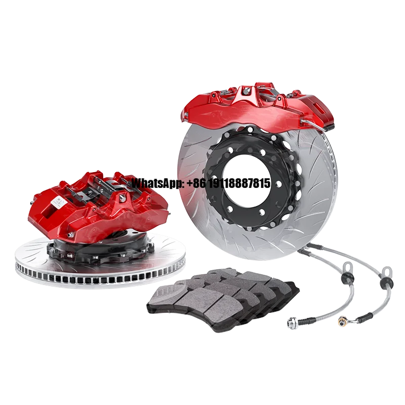 Высокопроизводительный 6-поршневой суппорт, комплект больших тормозов с плавающими тормозными дисками 355 мм, на заказ для Chevrolet Silverado и Jeep Gladiator
Высокопроизводительный 6-поршневой суппорт, комплект больших тормозов с плавающими тормозными дисками 355 мм, на заказ для Chevrolet Silverado и Jeep Gladiator