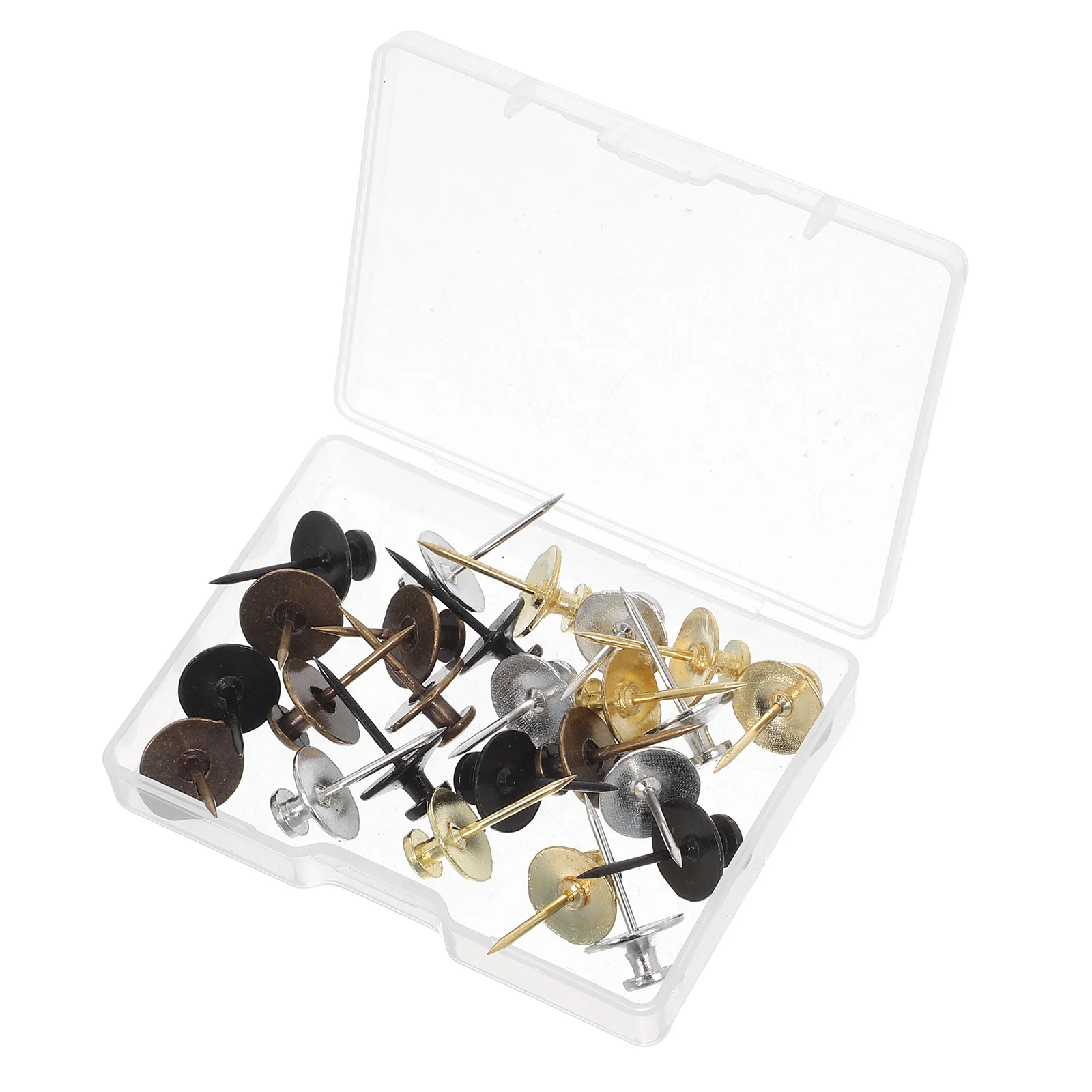 25Pcs Picture Hanging Tacks Zinc Alloy Flat Push Pins for Plasterboard Walls Decorative Wall Nails Hooks for Frames Lightweight
25Pcs Picture Hanging Tacks Zinc Alloy Flat Push Pins for Plasterboard Walls Decorative Wall Nails Hooks for Frames Lightweight