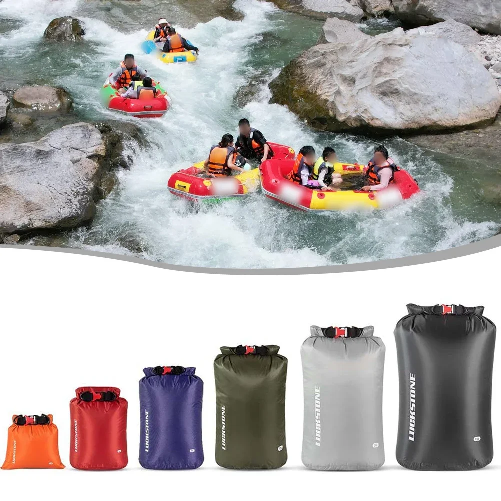 6 Pack Waterproof Dry Bags with Airtight Closure System Ideal for Keeping Clothes and Electronics Safe During Water Sports
6 Pack Waterproof Dry Bags with Airtight Closure System Ideal for Keeping Clothes and Electronics Safe During Water Sports