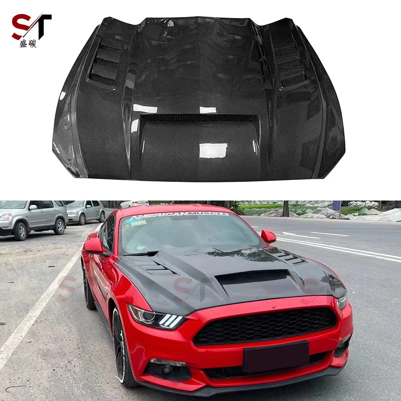 Подходит для Ford Mustang 15-17, крышка TF из углеродного волокна, модифицированная крышка капота Mustang, объемные детали
Подходит для Ford Mustang 15-17, крышка TF из углеродного волокна, модифицированная крышка капота Mustang, объемные детали