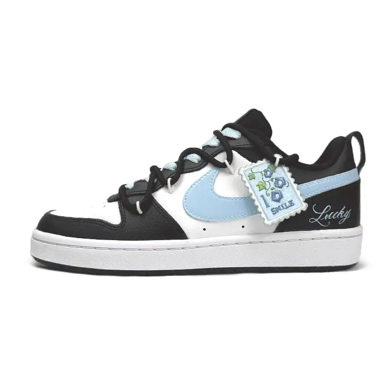 【Customize】Nike Court Borough Skateboarding Shoes Women's Sneakers shoes BQ5448-115
【Customize】Nike Court Borough Skateboarding Shoes Women's Sneakers shoes BQ5448-115