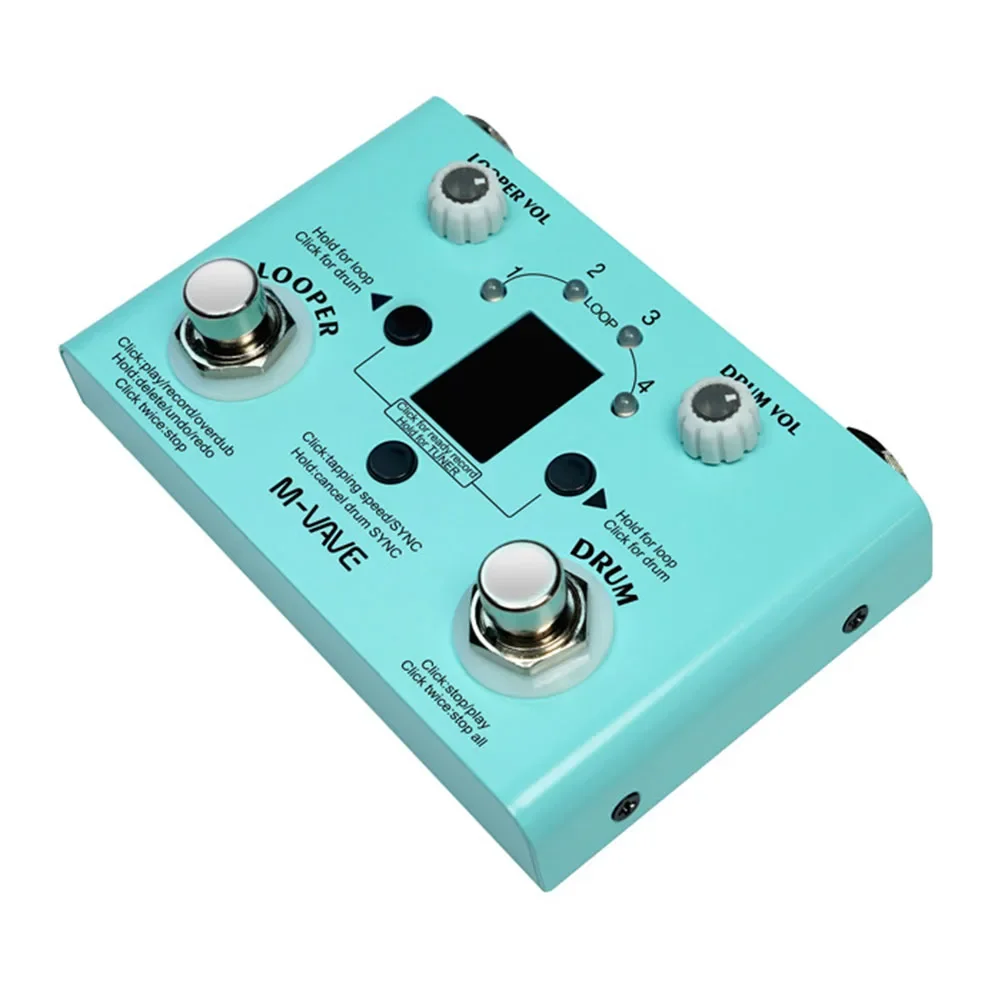 11 Mins Multi Effect Pedal Multi Effect Pedal Guitar Effect Pedal Recoding Time Tuner V2 Drum Looper High Quality
11 Mins Multi Effect Pedal Multi Effect Pedal Guitar Effect Pedal Recoding Time Tuner V2 Drum Looper High Quality