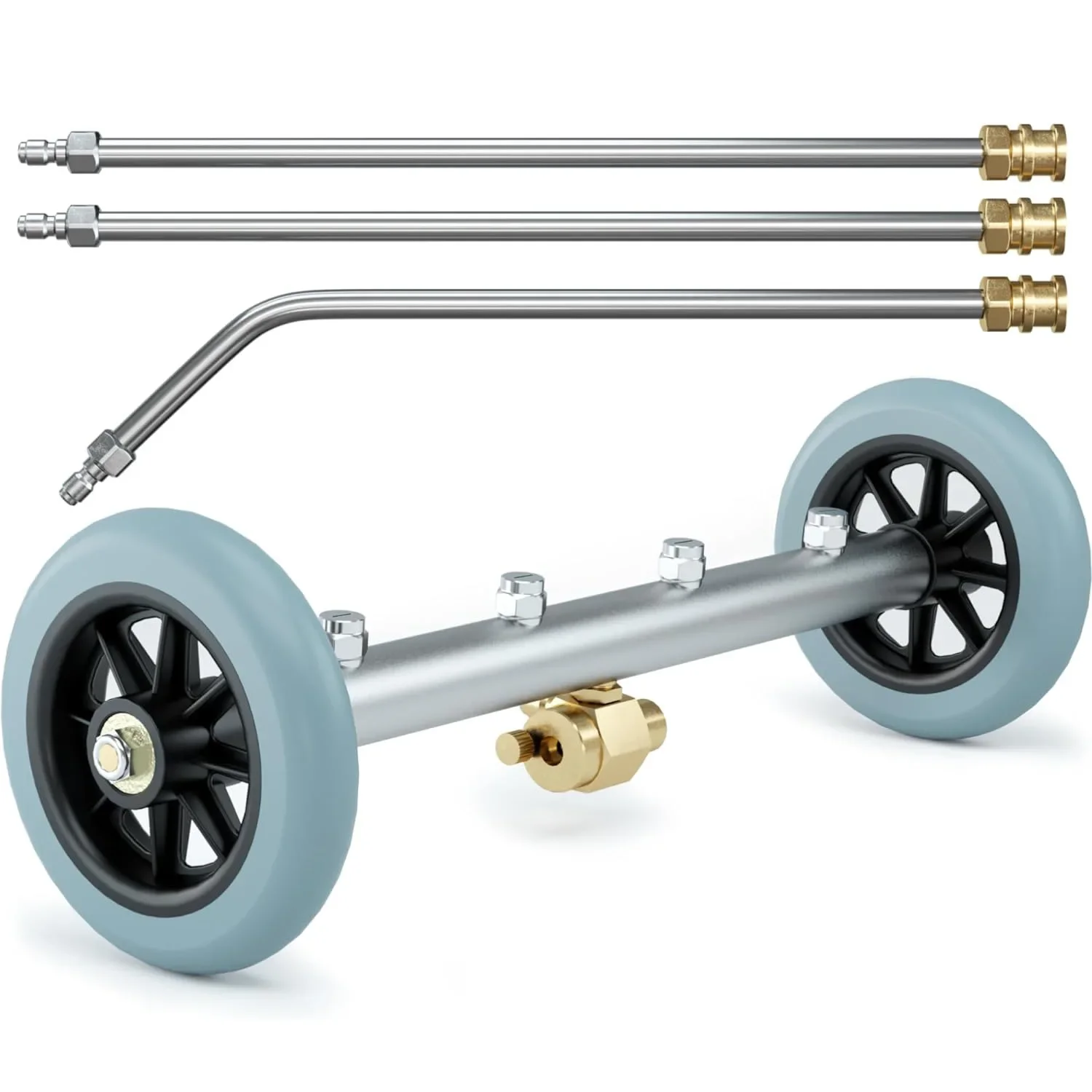 42cm Car Chassis Cleaning Underbody Scrubbing Floor Brush High-pressure Water Wash Floor Pan Road 1500-4000psi Cleaning Tool
42cm Car Chassis Cleaning Underbody Scrubbing Floor Brush High-pressure Water Wash Floor Pan Road 1500-4000psi Cleaning Tool