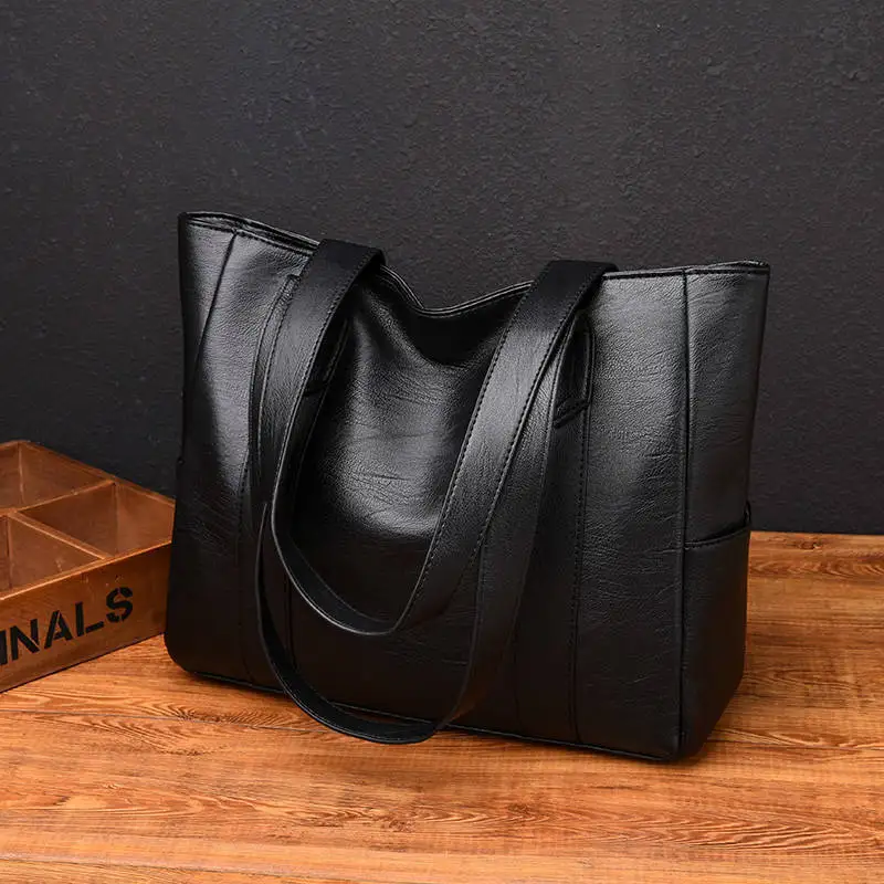 Vintage Tote Bag Retro Large Capacity Shoulder Bag PU Leather Handbag Waterproof Branded Women Bag Women's Casual Handbag 에코백
Vintage Tote Bag Retro Large Capacity Shoulder Bag PU Leather Handbag Waterproof Branded Women Bag Women's Casual Handbag 에코백
