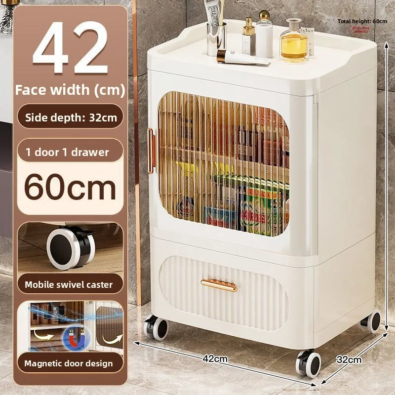 Stable 20-52Cm slit narrow side cabinet crevice drawer storage cabinet kitchen rack removable multi-layer cabinet
Stable 20-52Cm slit narrow side cabinet crevice drawer storage cabinet kitchen rack removable multi-layer cabinet