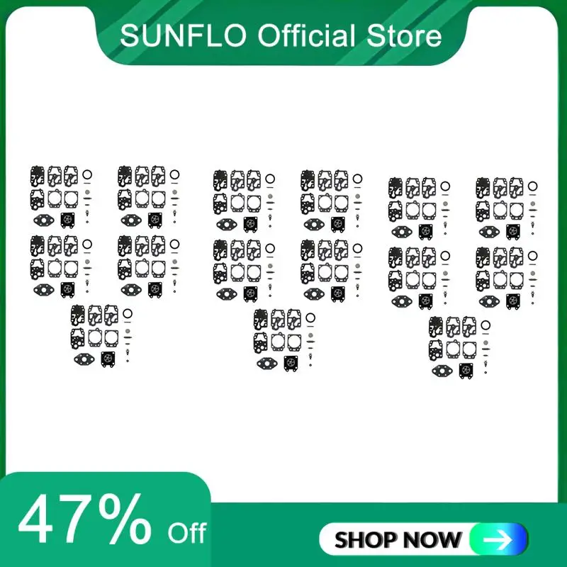 SUNFLO 15 Set Carburetor Repair Rebuild Kit For Walbro K20-WYL WYL-240-1 WYL-242-1 WYL Ryobi Stihl Echo BE01 LE230
SUNFLO 15 Set Carburetor Repair Rebuild Kit For Walbro K20-WYL WYL-240-1 WYL-242-1 WYL Ryobi Stihl Echo BE01 LE230