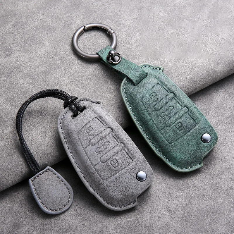 New Leather Car Folding Key Cover Case For Audi A3 8L 8P A4 B6 B7 B8 A6 C5 C6 4F RS3 Q3 Q7 TT 8L 8V S3 Key Fob Shell Accessories
New Leather Car Folding Key Cover Case For Audi A3 8L 8P A4 B6 B7 B8 A6 C5 C6 4F RS3 Q3 Q7 TT 8L 8V S3 Key Fob Shell Accessories