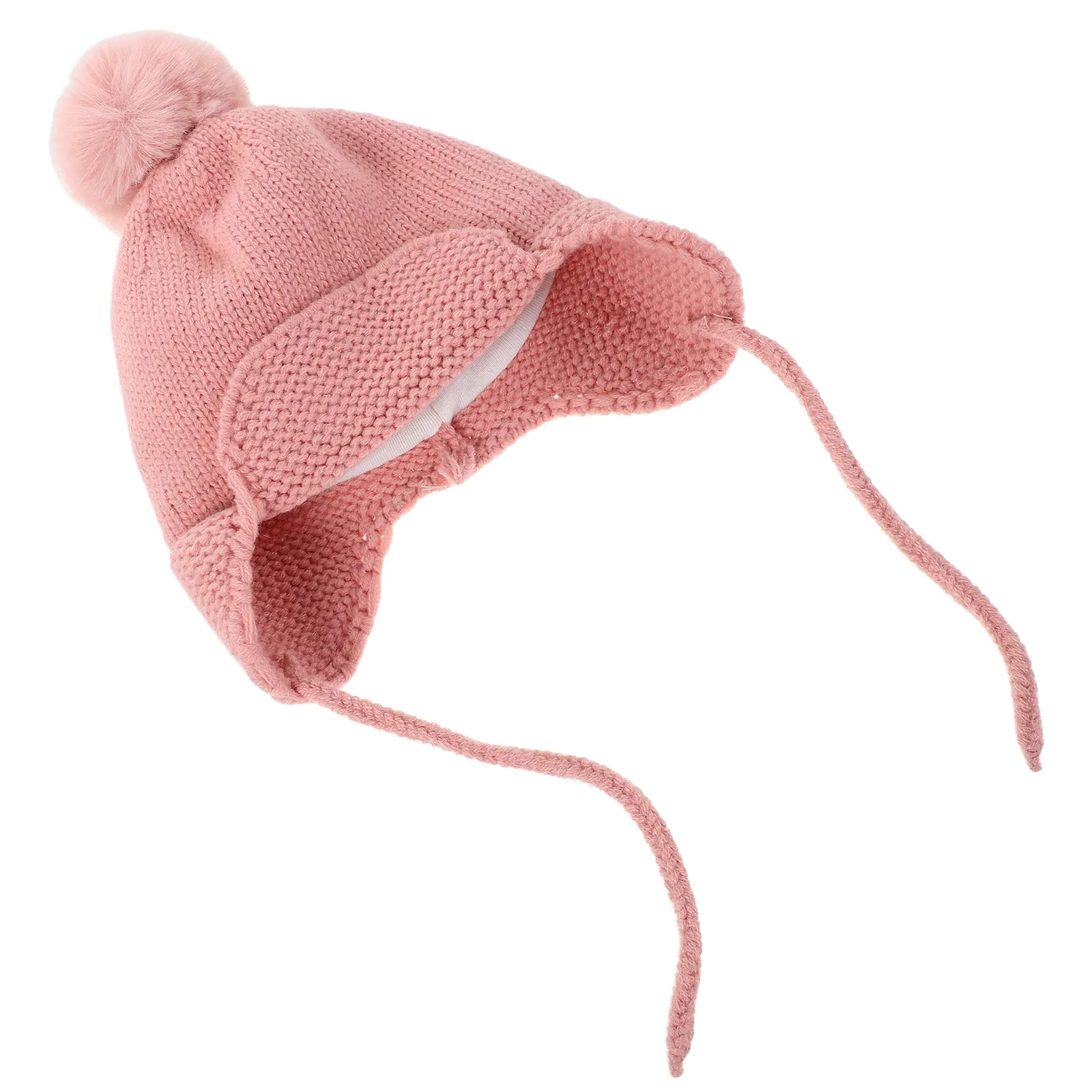 Cute Funny Knitted Baby Beanie Hat with Earflaps and Pompom Soft Waffle Knit Newborn Winter Hat for Infants Toddlers Fall Winter
Cute Funny Knitted Baby Beanie Hat with Earflaps and Pompom Soft Waffle Knit Newborn Winter Hat for Infants Toddlers Fall Winter