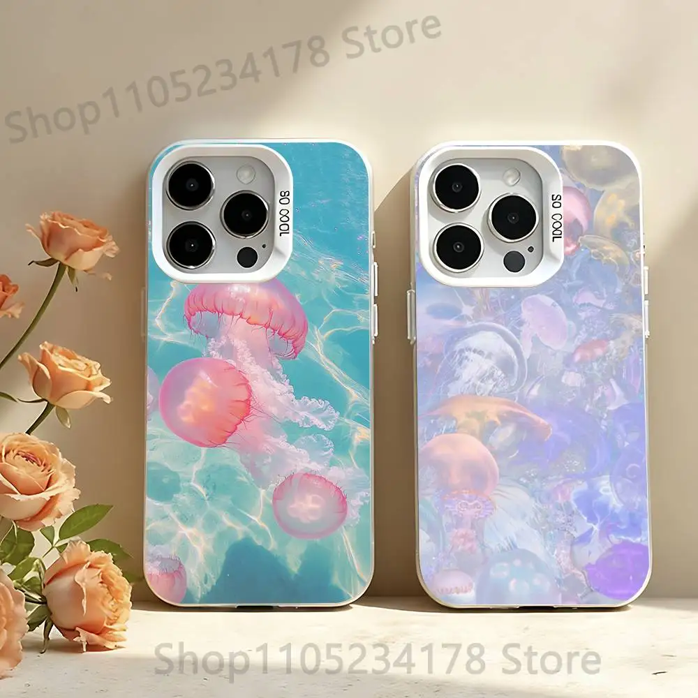 Blue Melancholy Ocean Jellyfish Phone Case For iPhone 17,16,15,14,13,12,11,Pro,Max,Plus,SE,Air,Mini Anti Fall IMD White Bumper
Blue Melancholy Ocean Jellyfish Phone Case For iPhone 17,16,15,14,13,12,11,Pro,Max,Plus,SE,Air,Mini Anti Fall IMD White Bumper