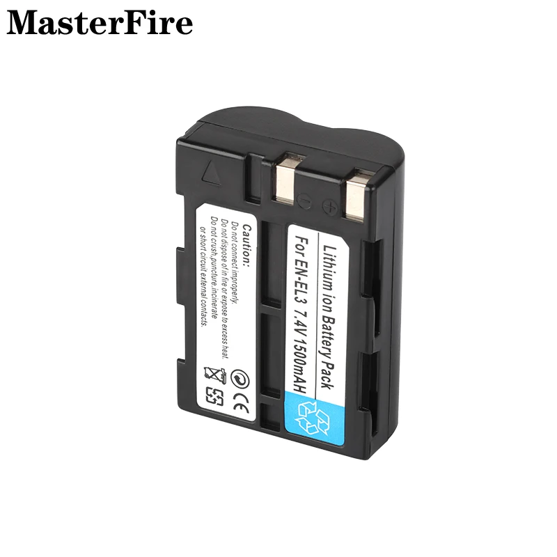 Wholesale EN-EL3 EN-EL3A EN EL3 EL3A 7.4V 1500mah Replacement Battery for Nikon D50, D70, D100, D100SLR, D70S, D50S, D300S Cell
Wholesale EN-EL3 EN-EL3A EN EL3 EL3A 7.4V 1500mah Replacement Battery for Nikon D50, D70, D100, D100SLR, D70S, D50S, D300S Cell