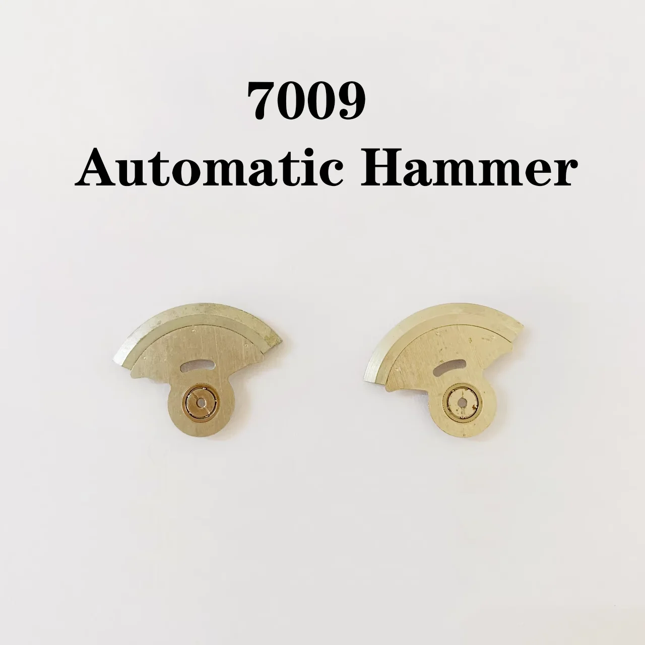 Watch Parts Automatic Hammer With Bearings Suitable for 7009 Movement Watch Accessories Automatic Rotor 2pcs
Watch Parts Automatic Hammer With Bearings Suitable for 7009 Movement Watch Accessories Automatic Rotor 2pcs
