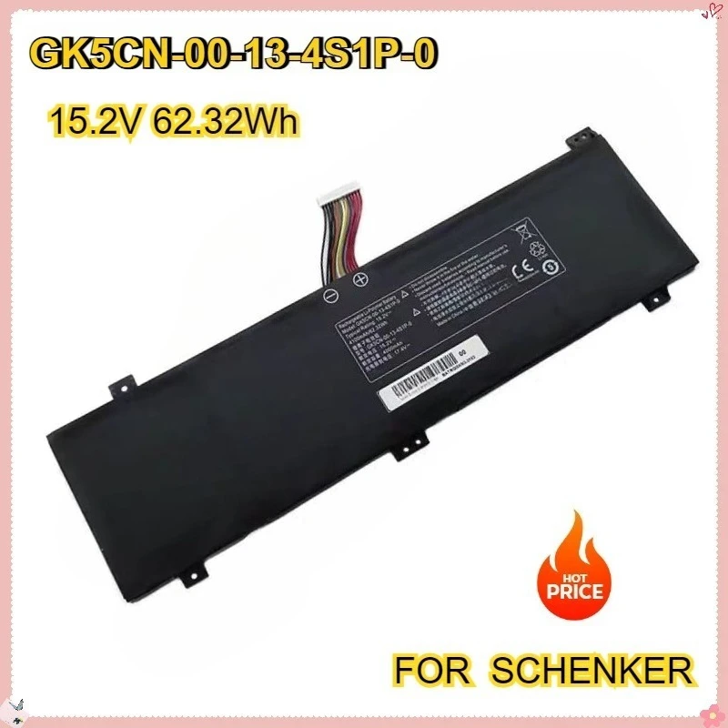GK5CN-00-13-4S1P-0 GK5CN Аккумулятор для ноутбука SCHENKER XMG Neo 17 XMG Core 17 для Medion Erazer X6807 X6805 Series 4Cell 62,32Wh
GK5CN-00-13-4S1P-0 GK5CN Аккумулятор для ноутбука SCHENKER XMG Neo 17 XMG Core 17 для Medion Erazer X6807 X6805 Series 4Cell 62,32Wh
