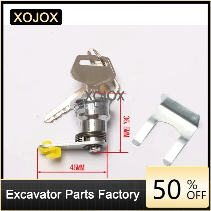 XOJOX For JCM 60-916-922-921-228 Cab door lock Outer handle lock cylinder door lock assembly High quality Accessories
XOJOX For JCM 60-916-922-921-228 Cab door lock Outer handle lock cylinder door lock assembly High quality Accessories