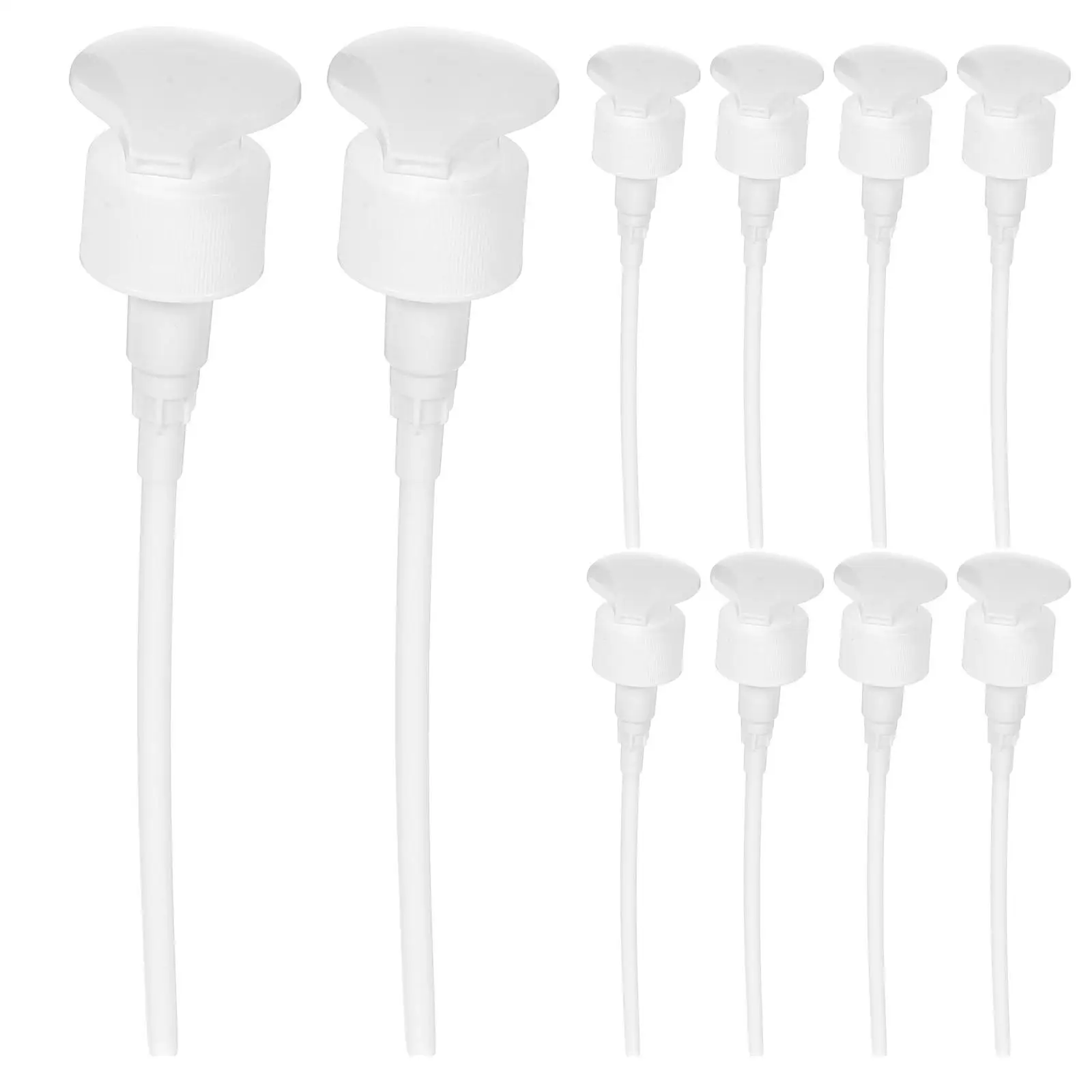 10 Pcs Press The Pump Replacement Head Shampoo Pumps Lotion Conditioner Dispenser Hand Soap
10 Pcs Press The Pump Replacement Head Shampoo Pumps Lotion Conditioner Dispenser Hand Soap