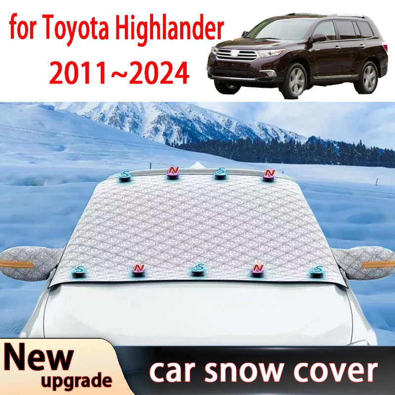 for Toyota Highlander 2011-2024 Car Snow Shield Shade Outdoor Winter Front Windshield Window Freeze Frost Cover Sunshade
for Toyota Highlander 2011-2024 Car Snow Shield Shade Outdoor Winter Front Windshield Window Freeze Frost Cover Sunshade