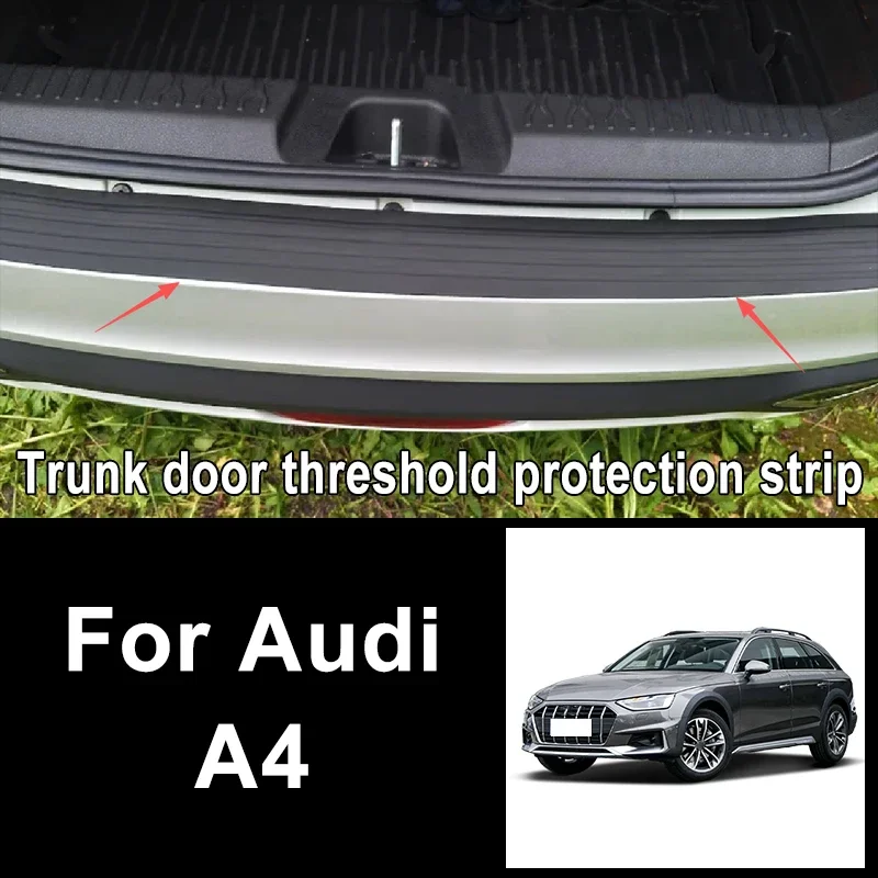 Car Trunk Sill Anti-scratch Guard Strip For Audi A4 - Rear Bumper Rubber Protector Decorative Cover Sticker
Car Trunk Sill Anti-scratch Guard Strip For Audi A4 - Rear Bumper Rubber Protector Decorative Cover Sticker