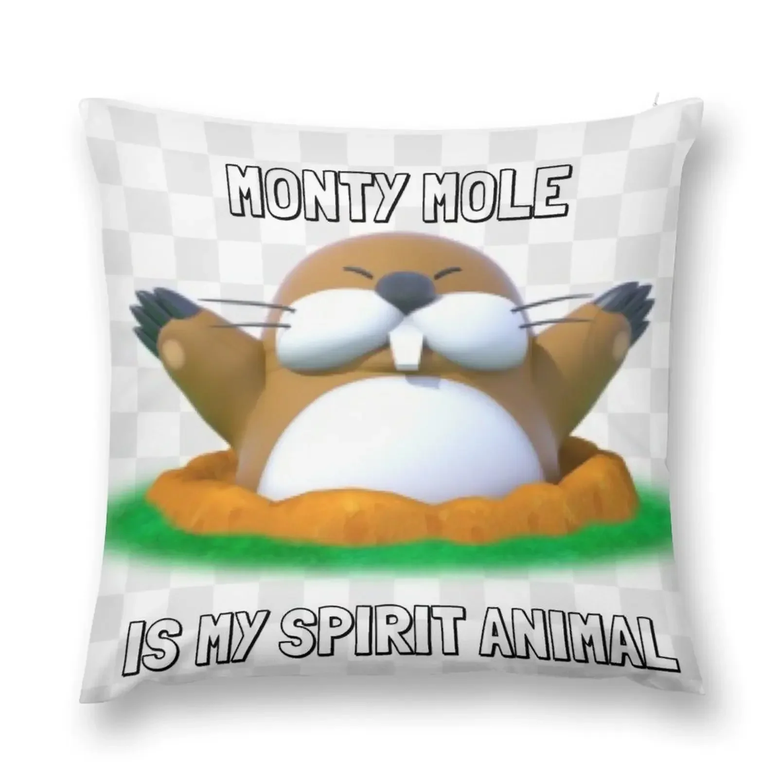 Monty Mole is my spirit animal Throw Pillow Throw Pillow Sofa Cover Sofa Cushion Christmas Pillowcase pillow
Monty Mole is my spirit animal Throw Pillow Throw Pillow Sofa Cover Sofa Cushion Christmas Pillowcase pillow