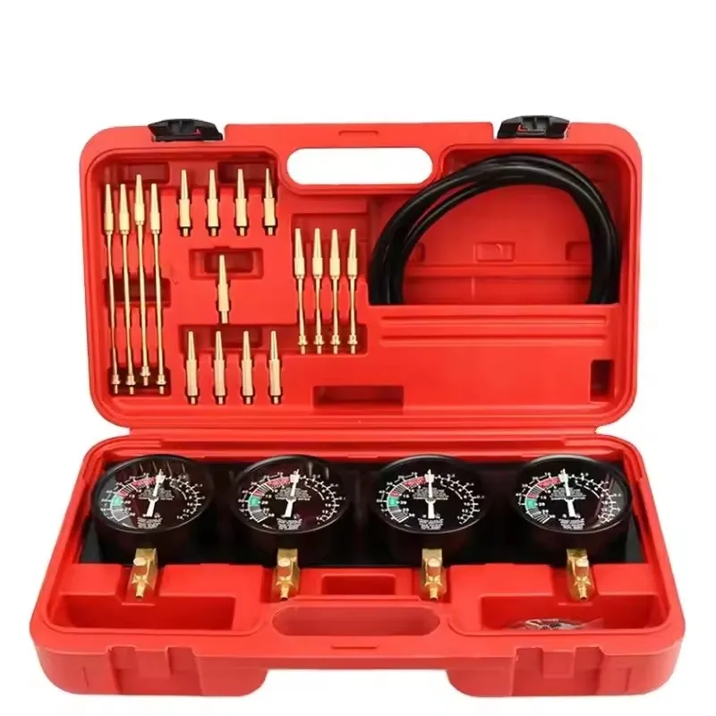 4 Cylinder Balance Gauge Motorcycle Fuel Vacuum Carburetor Synchronizer Gauge Meter Tool Set Kit
4 Cylinder Balance Gauge Motorcycle Fuel Vacuum Carburetor Synchronizer Gauge Meter Tool Set Kit