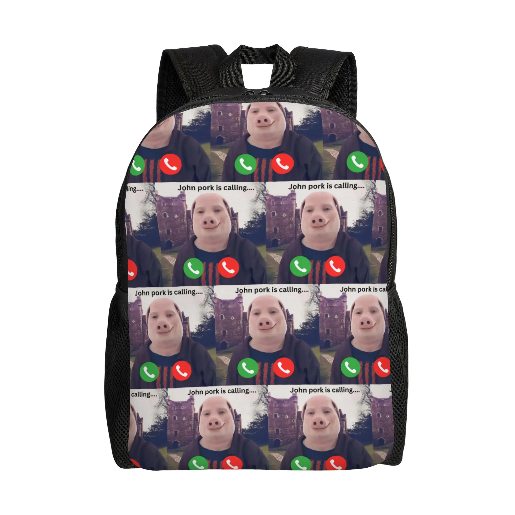 Custom John Pork Is Calling Backpacks for Women Men School College Student Bookbag Fits 15 Inch Laptop Manga Bags
Custom John Pork Is Calling Backpacks for Women Men School College Student Bookbag Fits 15 Inch Laptop Manga Bags