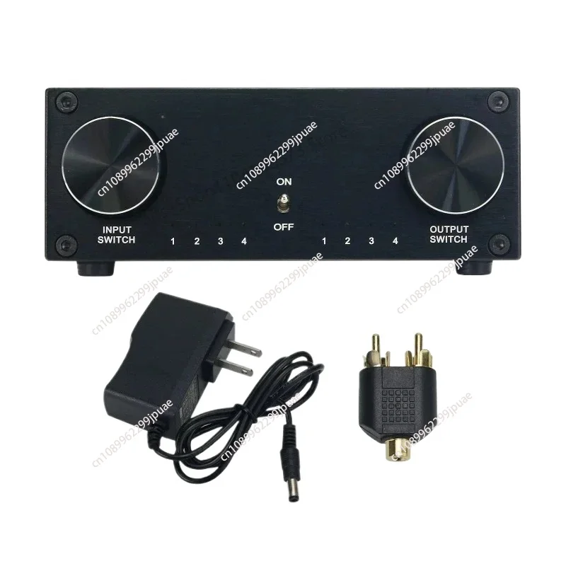 Lossless Audio Switcher 4 Inputs 4 Outputs Audio Selector Switch Hifi Audio Signal Adapter
Lossless Audio Switcher 4 Inputs 4 Outputs Audio Selector Switch Hifi Audio Signal Adapter