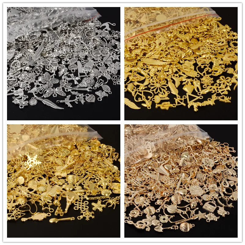 Wholesale 100pcs/Lot Random Metal Pendant Matte/Bright/Antique Gold Color Tools Butterfly Horse Flower Charms For Jewelry Making
Wholesale 100pcs/Lot Random Metal Pendant Matte/Bright/Antique Gold Color Tools Butterfly Horse Flower Charms For Jewelry Making