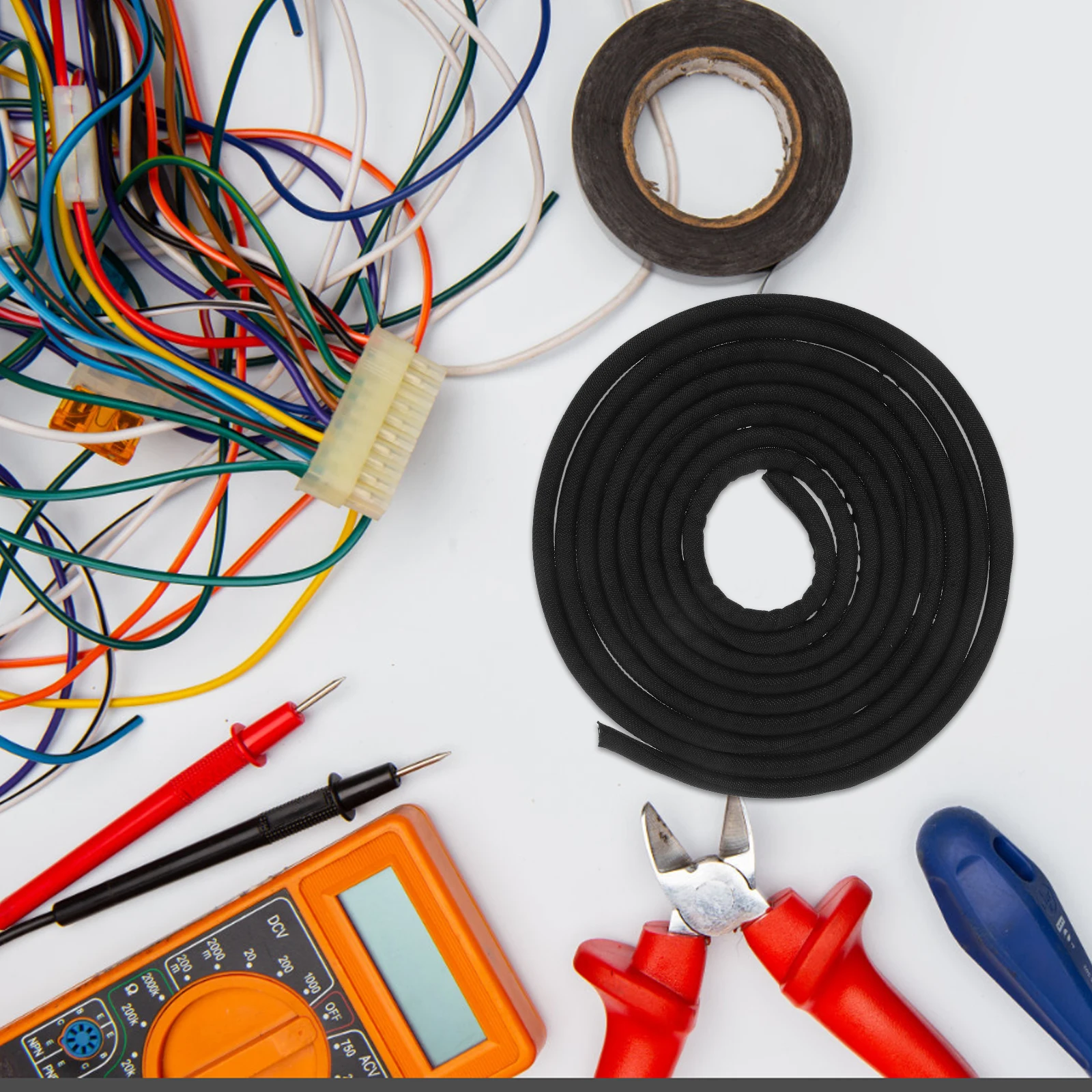 Cable Sleeve For Wires Dog Cat Proof Electrical Protector Split Loom Tubing Wear Corrosion Resistant Self Wrapping Wire Cover
Cable Sleeve For Wires Dog Cat Proof Electrical Protector Split Loom Tubing Wear Corrosion Resistant Self Wrapping Wire Cover