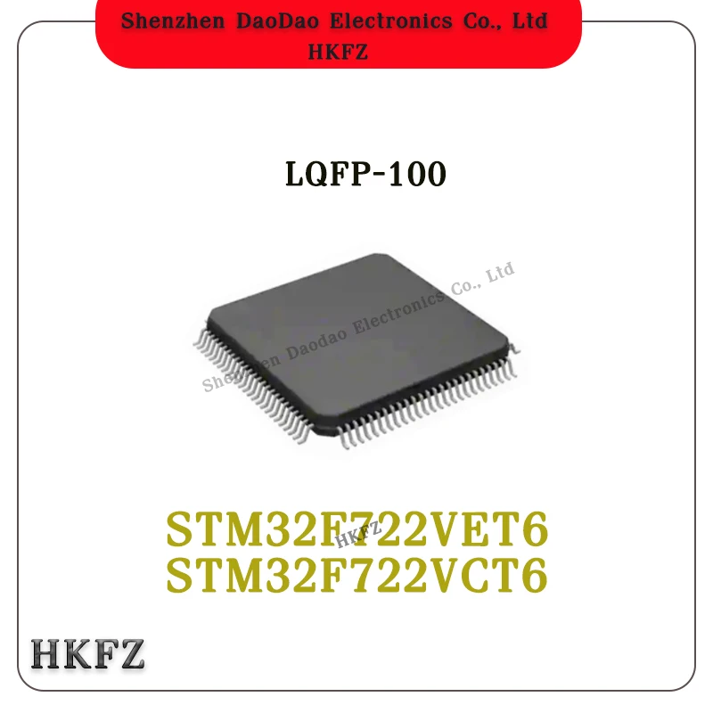 STM32F722 STM32F722VET6 STM32F722VCT6 chip ic LQFP-100
STM32F722 STM32F722VET6 STM32F722VCT6 chip ic LQFP-100