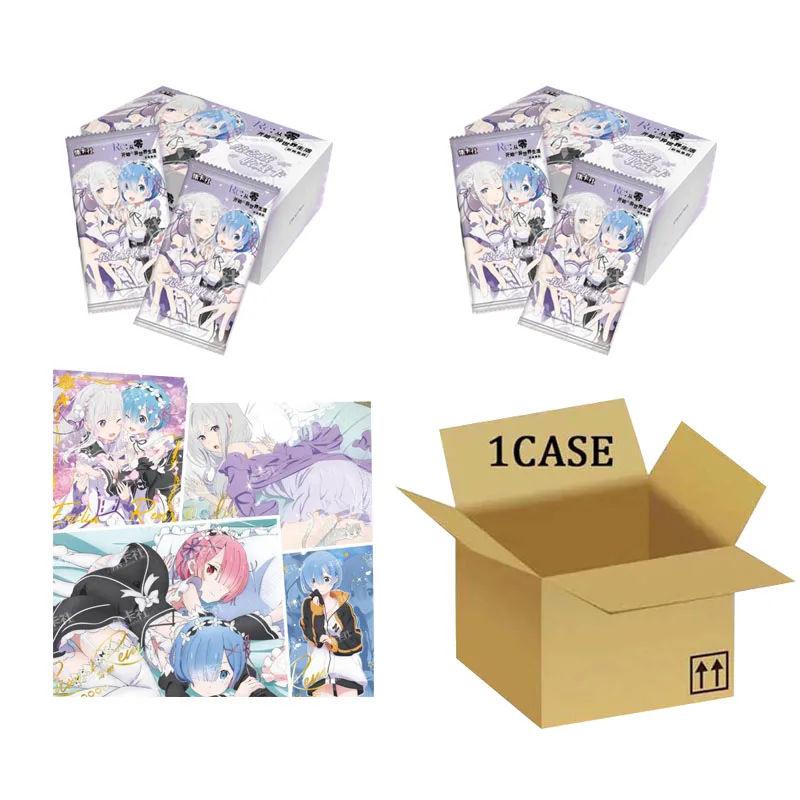 Wholesale Re Life In A Different World From Zero Collection Cards Booster Box Beautiful Vigorous Girls 1Case Of Game Cards
Wholesale Re Life In A Different World From Zero Collection Cards Booster Box Beautiful Vigorous Girls 1Case Of Game Cards 