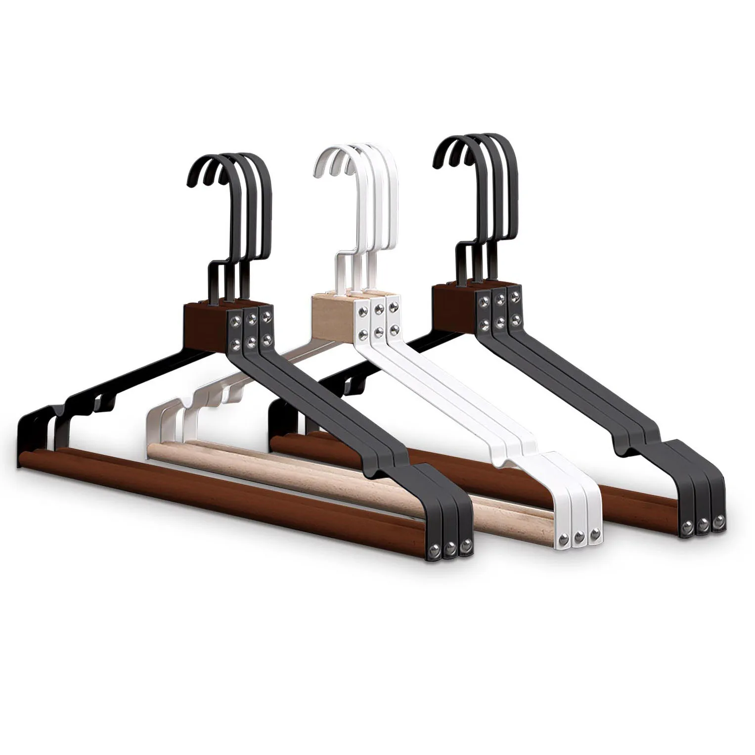 44CM Adult Metal Clothes Hanger Suit Organizer Stainless Steel Pant Hanger ,5PC Multi-functional Anti-slip Trousers Rack
44CM Adult Metal Clothes Hanger Suit Organizer Stainless Steel Pant Hanger ,5PC Multi-functional Anti-slip Trousers Rack