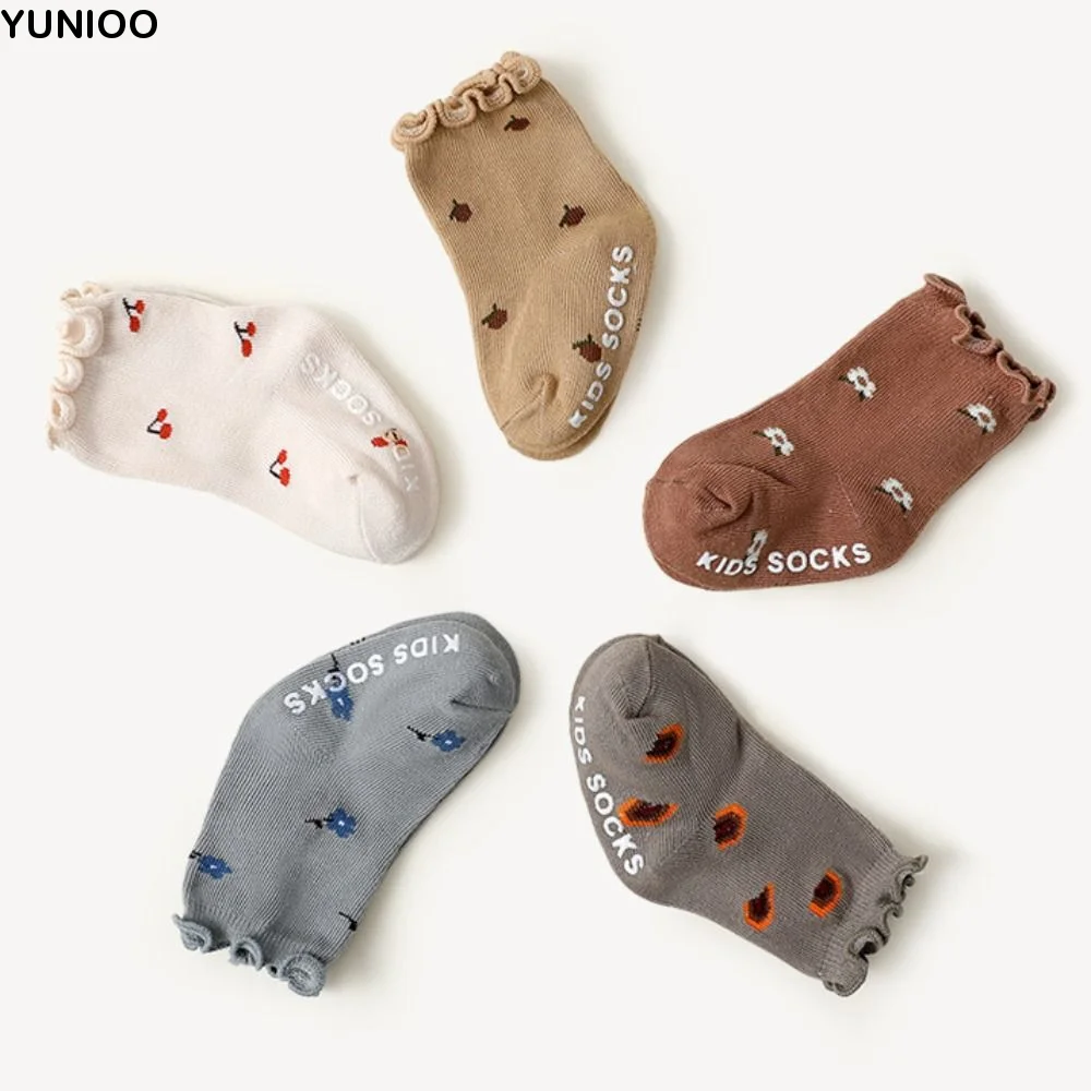 5Pairs Soft Flower Baby Cotton Socks Breathable Autumn Spring Toddle Short Tube Socks Pleated Cute Kids Cartoon Socks Newborn
5Pairs Soft Flower Baby Cotton Socks Breathable Autumn Spring Toddle Short Tube Socks Pleated Cute Kids Cartoon Socks Newborn