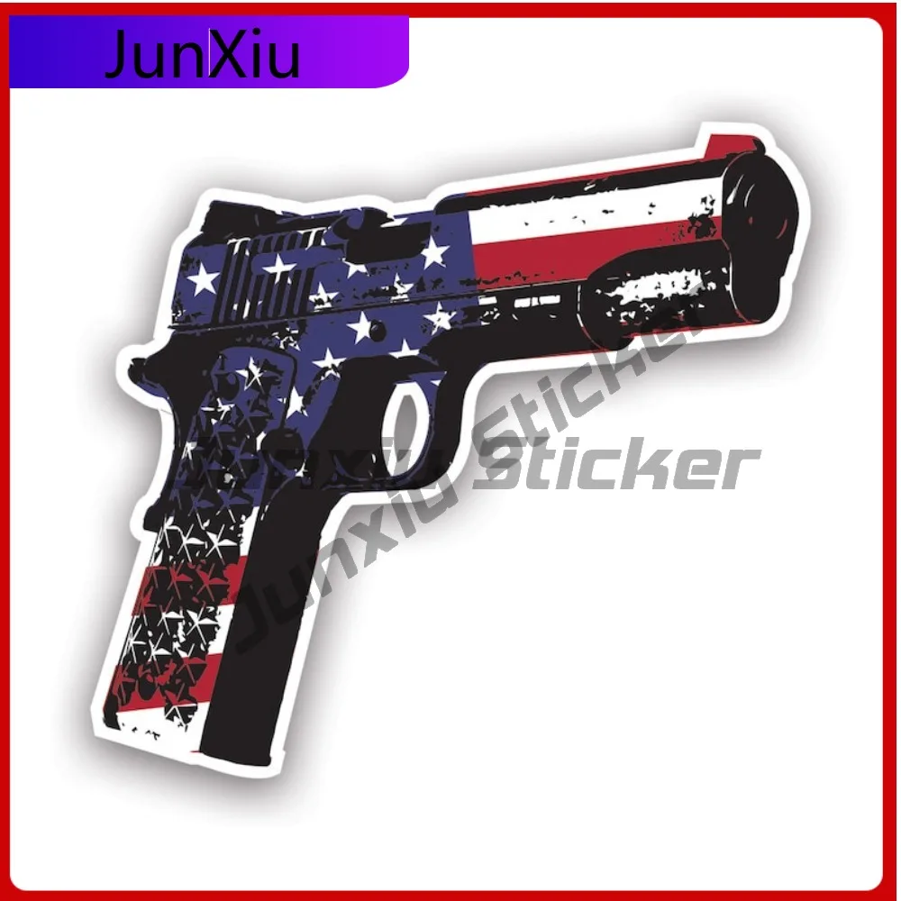 1911 Gun Shaped Usa Flag Stickerwaterproof Funny Laptop Waterproof Vinyl Decal For Cars High Quality Outdoor Fun Outdoor
1911 Gun Shaped Usa Flag Stickerwaterproof Funny Laptop Waterproof Vinyl Decal For Cars High Quality Outdoor Fun Outdoor