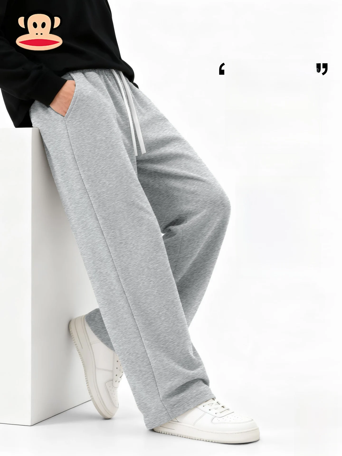 Мужские спортивные брюки большого размера, прямого кроя, из плотной ткани, комфортные, повседневные, весенняя новинка
Мужские спортивные брюки большого размера, прямого кроя, из плотной ткани, комфортные, повседневные, весенняя новинка