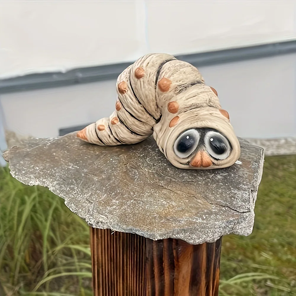 Creative Funny Outdoor Caterpillar Statue Handmade Lifelike Garden Worm Ornament Resin Craft Animal Figurine Holiday Decoration
Creative Funny Outdoor Caterpillar Statue Handmade Lifelike Garden Worm Ornament Resin Craft Animal Figurine Holiday Decoration